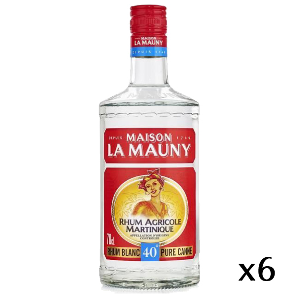 The French Grocer - La Mauny - Martinique White Rhum Agricole - 40° - Pack
