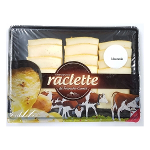 The French Grocer - Jean Perrin - Raw Milk Raclette Cheese With Mustard - Raclette Au Lait Cru A La Moutarde - 1