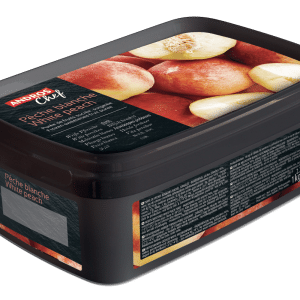 France Andros Purée sweet Peach White 1kg  - Frozen