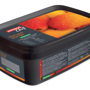 Andros Unsweetened Mango Fruit Puree 1kg  - Frozen