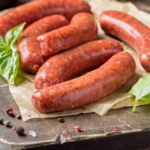 SG Lamb Merguez sausages STYLE  100g pc 1kg pkt - Frozen
