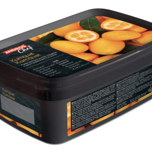 Andros Puree Sweetened Kumquat 1kg - Frozen
