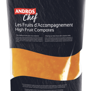 France Andros High fruit Compote Apricot 1kg - Frozen