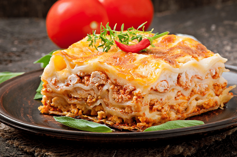 Beef Lasagna with Mozarella cheese 1.5kg Ooh la la ! Chef Julien - Frozen
