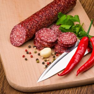 Beef Salami (air dried) presliced 500g pkt