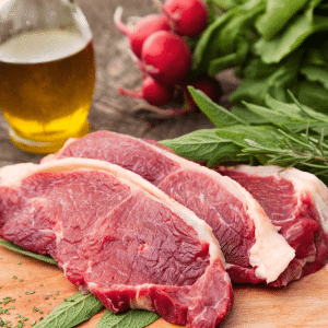 Australia Angus Beef Sirloin steaks grass feed 250g price per pc sold by 2 pcs pkt - Frozen