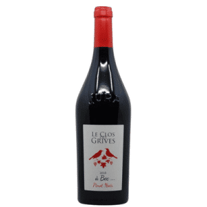 Cotes du Jura Pinot Noir a Bec Le Clos des Grives red 75cl