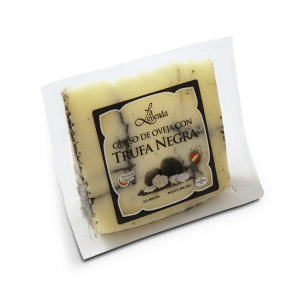 La Leyenda queso pure sheep milk cured with black truffle 200g pc