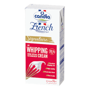 France Candia 35.1% fat UHT Professional whipping cream 1L