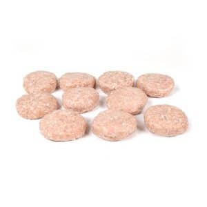Chicken Patties 50g pc 10pcs pkt price per pkt - Frozen
