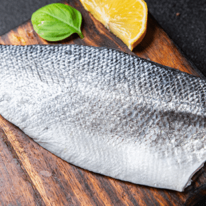 Toothfish Chilean Seabass Fillet skin & belly on ~1.8kg - Frozen