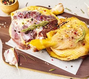 France Duck Leg Confit 210g vacuum pack price per pc sold by 2 pcs - Chilled