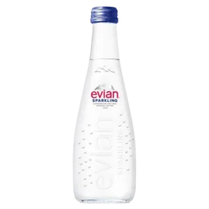 France Evian Sparkling Glass Water 330ml x 20 btl buy 10 get 1 Free
