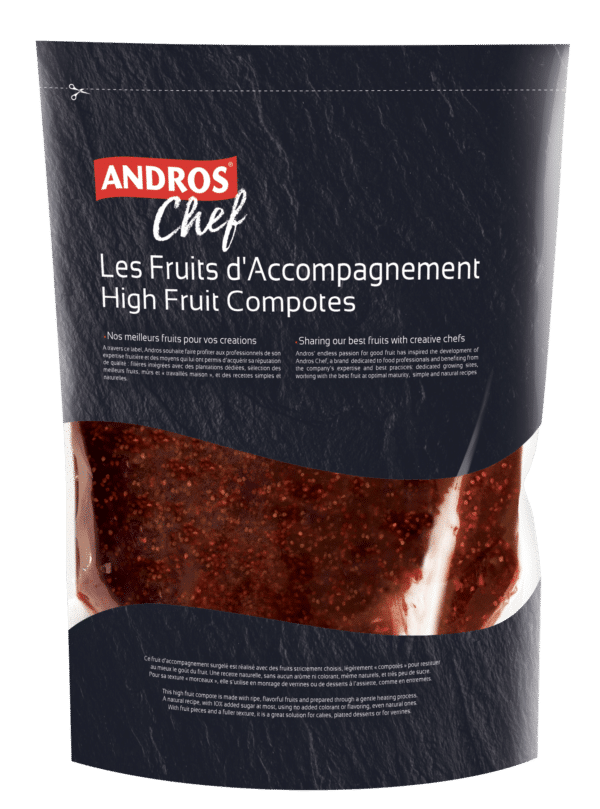 France Andros High fruit Compote Purple Fig 1kg - Frozen