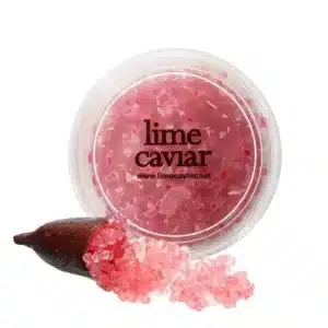 Australia Finger Lime Pearls 45g tub 2 tubs box Ruby Red - Frozen