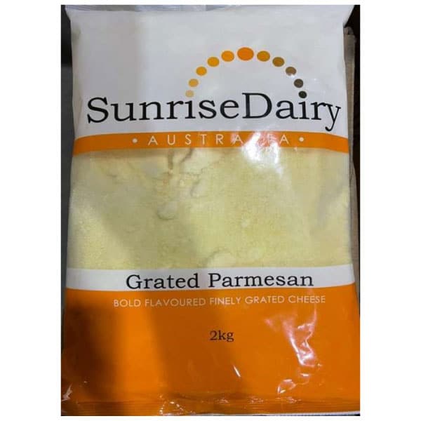 Australia Sunrise Dairy Parmesan gratted 2kg Bag - Chilled - Image 2