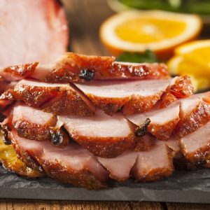 Reduced Sodium Nitrite free Honey glazed Ham presliced 500g pkt
