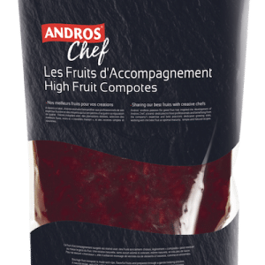 France Andros Compote High fruit Cherry 1kg - Frozen
