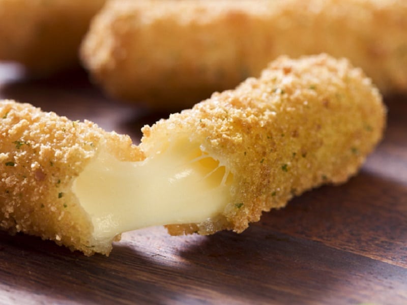 Mozzarella Sticks 1kg Pac - Frozen
