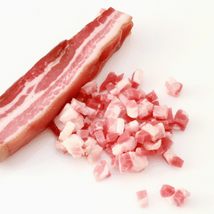 SG reduced Sodium Nitrate free smoked Pancetta  Pork Belly 350g pkt