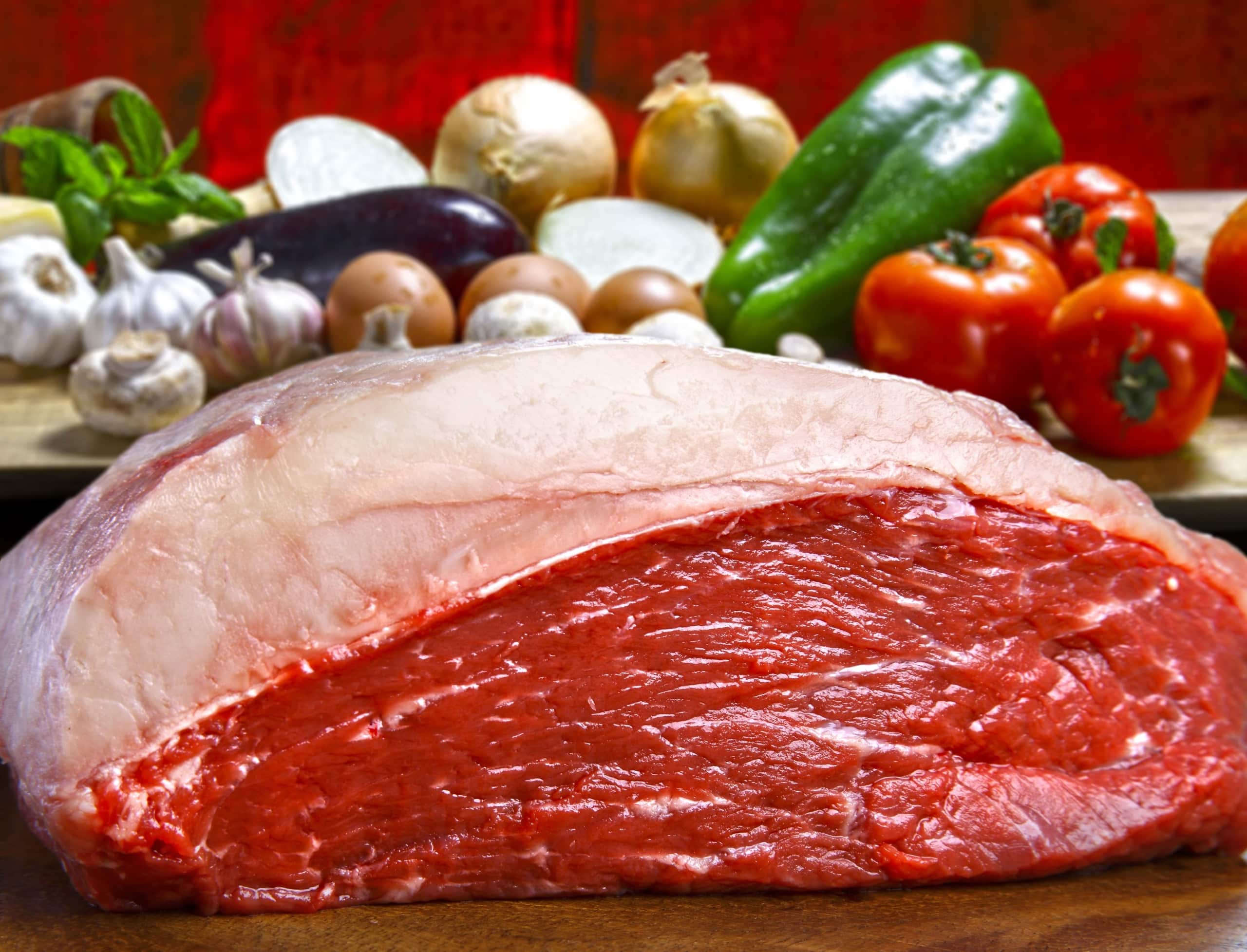 Australia Grain Fed Black Angus Beef rump cap Picanha bone less ~1.5kg - Chilled