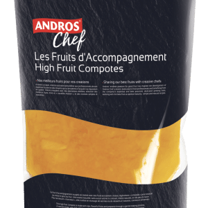 France Andros High fruit Compote Pineapple 1kg - Frozen