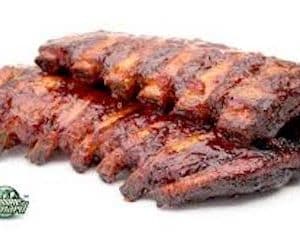 US BBQ Pork Spare Ribs cooked 1kg pkt- Frozen