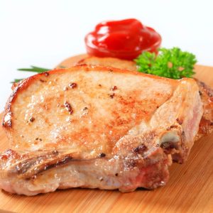 US Organic & Antibiotic-Free Pork Loin Chop - 200g pc price per pc sold by 2 pcs- Frozen