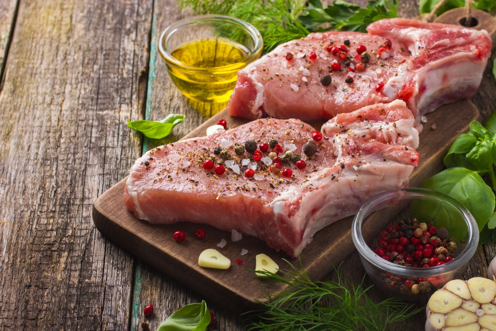 US Kurobuta Pork Chops 200g pc 2 pcs pkt - Frozen