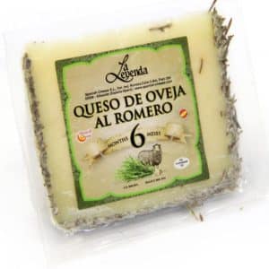 Queso pure Sheep milk aged with rosemary 200g pc