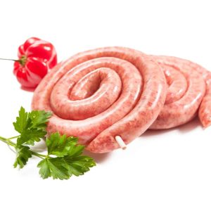 SG Reduced Sodium Nitrite free Raw Chorizo Pork snail Sausage 210g pc 1 kg pkt - Frozen