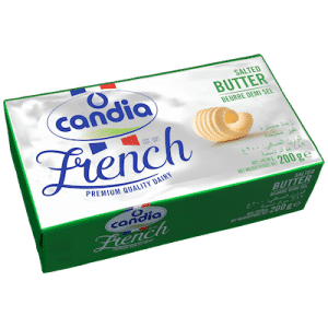 France Candia Professional salted butter block 200g
