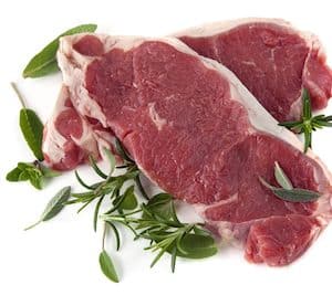 New Zealand Beef Sirloin steaks 300g sold by 2 pcs pkt - Chilled