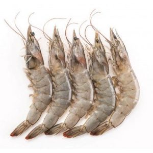 Soft Shell Shrimps raw head - shell on  41/50 1kg pkt - Frozen