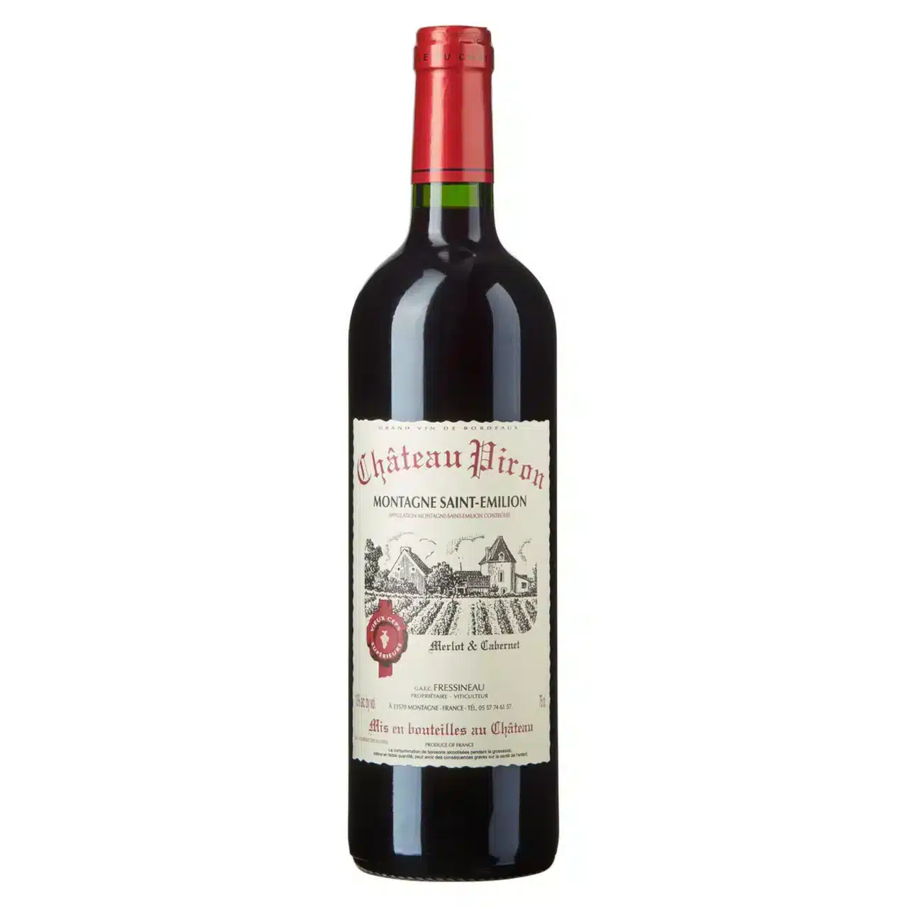 France Bordeaux Montagne Saint Emilion Chateau Piron red 75cl - Bot