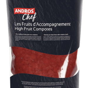 France Andros High fruit Compote Strawberry 1kg - Frozen