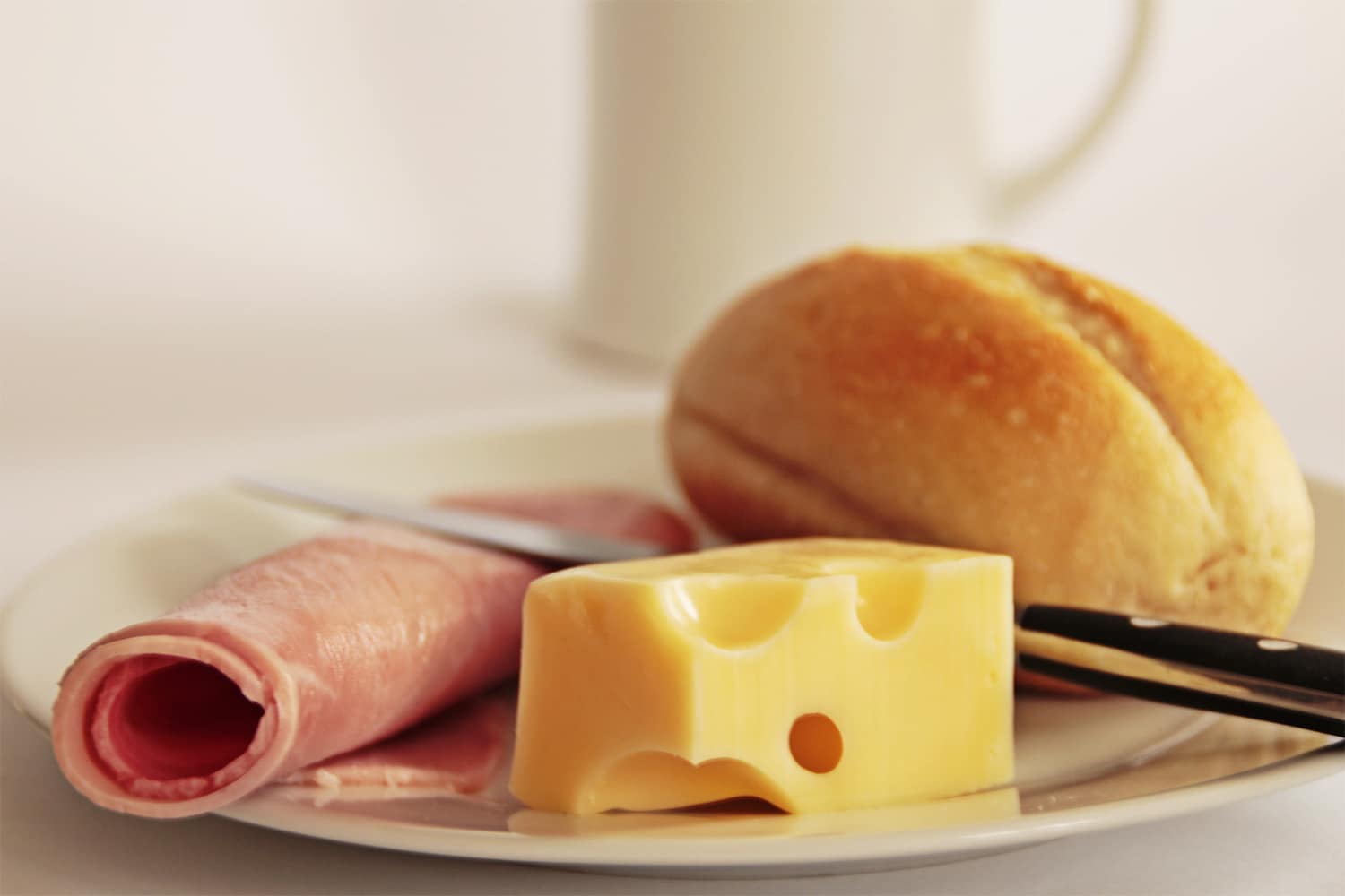 Reduced Sodium Nitrite free Jambon Blanc skinless presliced 2mm 500g pkt - Chilled - Image 4