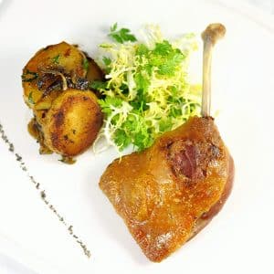 Duck Leg Confit 220g pc price per pcs sold by 6 pcs Ooh la la ! Chef Julien - Frozen