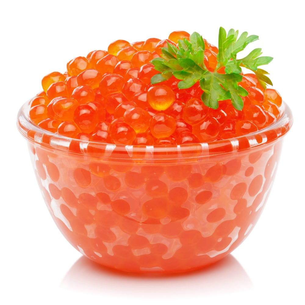 Spain Pescaviar Spherika Trout Roe glass Jar