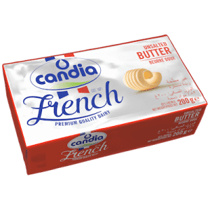 France Candia Professional unsalted butter block 200g