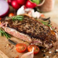 Beef Sirloin steak 200g pce sold by 10 Pcs Pkt Individually Vacuum pack - Frozen - Image 2
