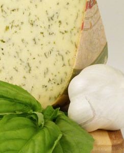 Netherlands Gouda Basil & Garlic 200g pc