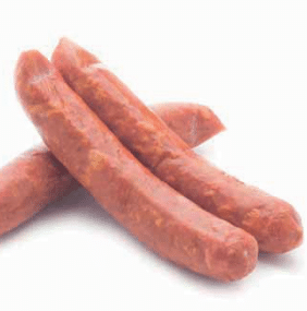 Smoked Beerknacker Beef & Pork coarse 17cm 100g pc 900g pkt - Frozen