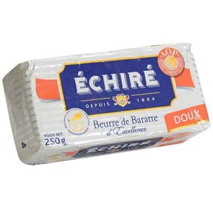 France Échiré Butter unsalted 250g Bar - Chilled