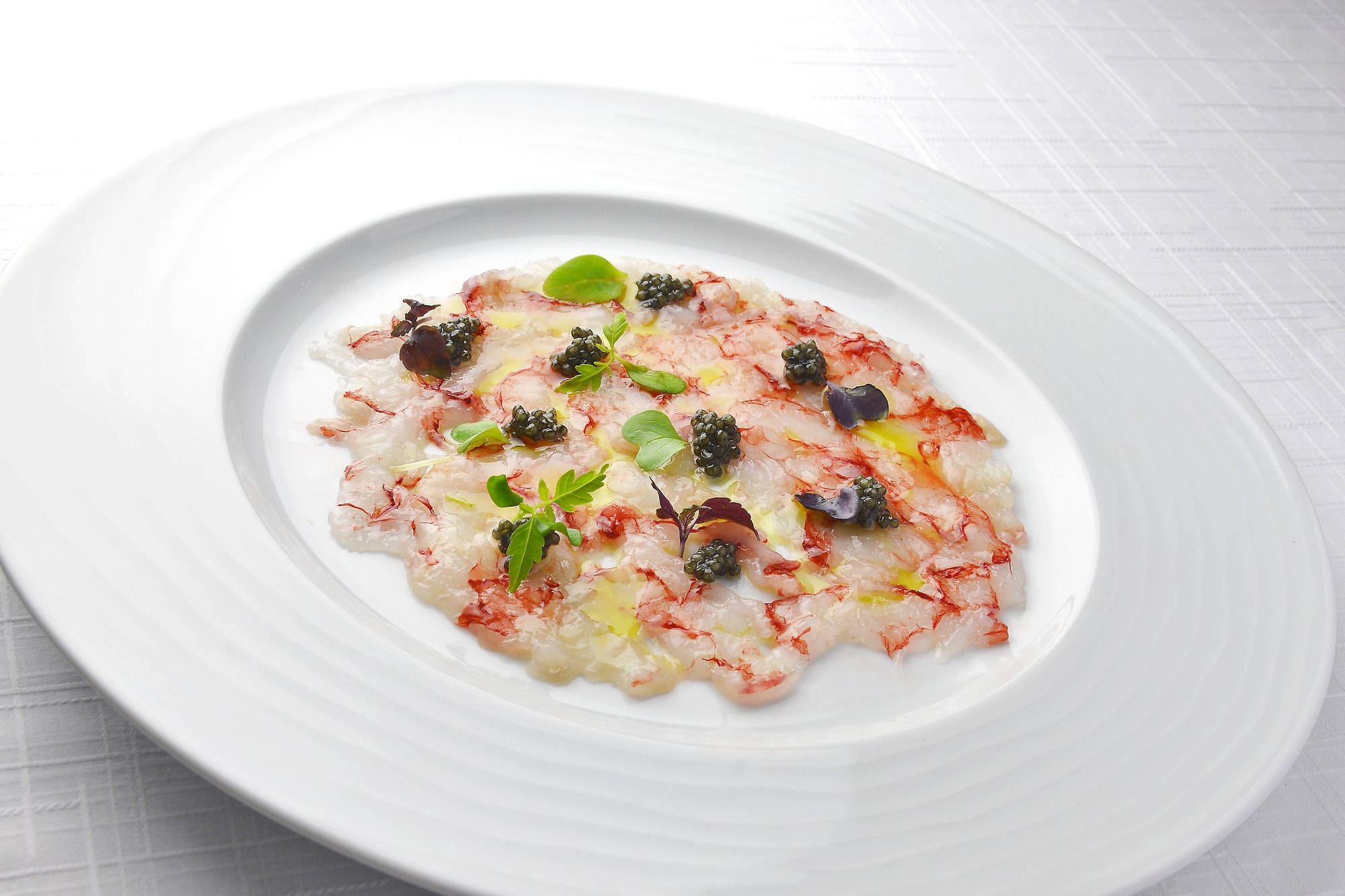 Spain Alondra Red Shrimp Carpaccio 50g tray – Frozen